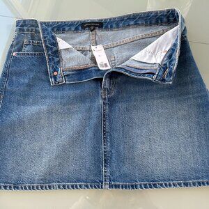 NWT Banana Republic Denim mini skirt size 12